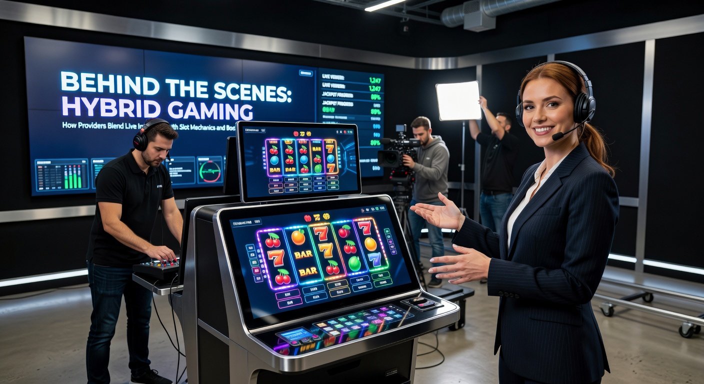 Integration von Live-Features und Bonus-Mechaniken in hybriden Slot-Spielen
