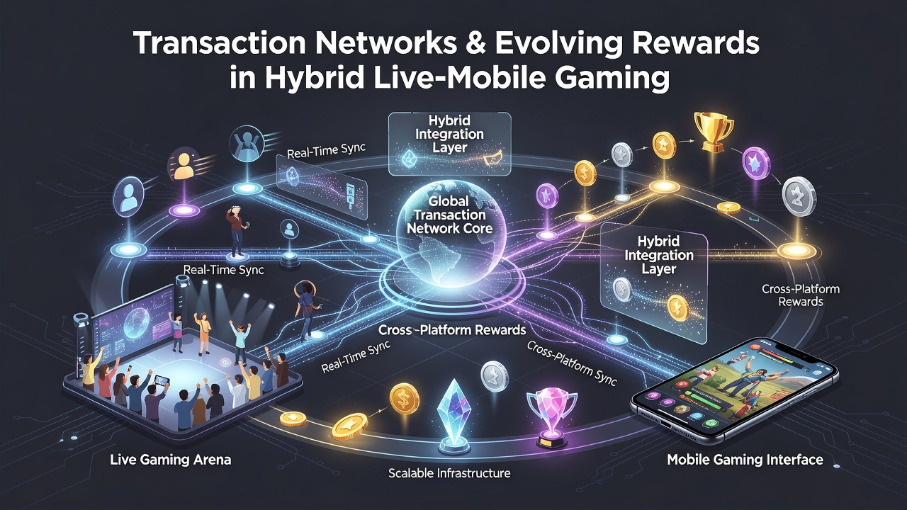 Mobile und Live-Gaming-Transaktionen mit integrierten Belohnungssystemen