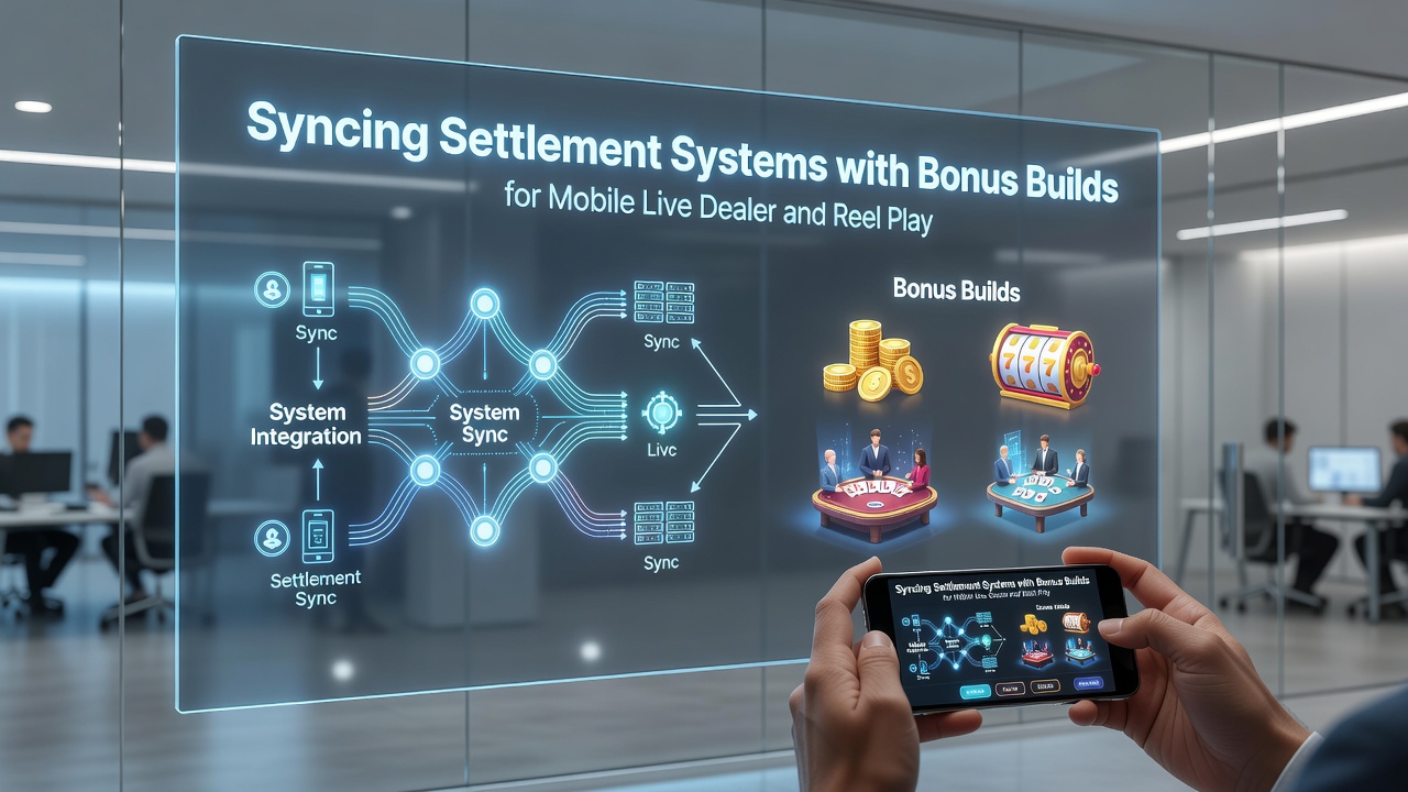 Illustration der Integration von Bonus-Builds in mobile Live-Dealer- und Reel-Play-Plattformen